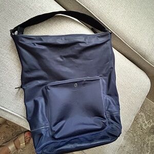Lululemon Athletica Navy Blue Shoulder Bag